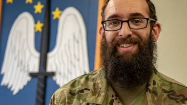 A soldier's wife went to her Army chaplain after a rabbi sent her explicit messages. She says he harassed her instead