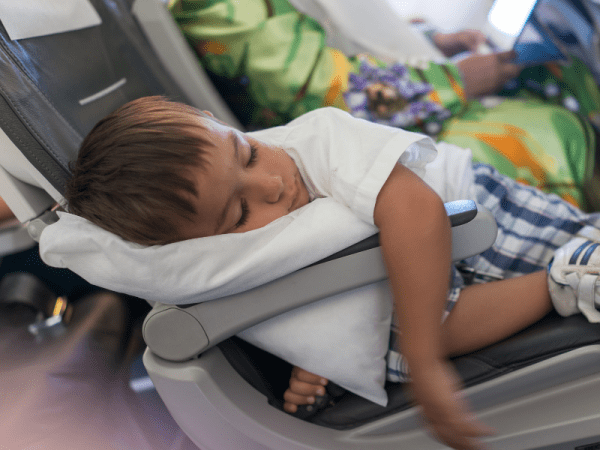 7 airplane travel hacks with kids