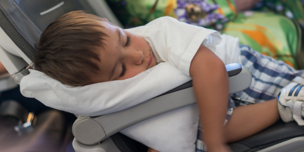 7 airplane travel hacks with kids