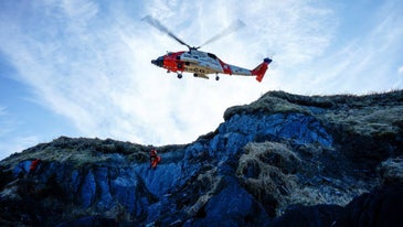 Coast Guardsman killed after falling from a cliff during a hike