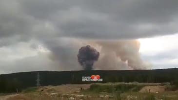 A Russian ammo dump in Siberia was rocked by more explosions just 4 days after a massive blast