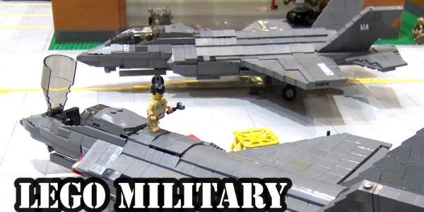 Someone made a massive Marine Corps Air Station out of Legos and it’s absolutely glorious