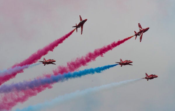 The RAF’s Red Arrows are coming to New York to show off over the Hudson River