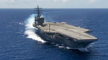 The Navy is having sailors train on an ineffective aircraft carrier weapon it’s getting rid of