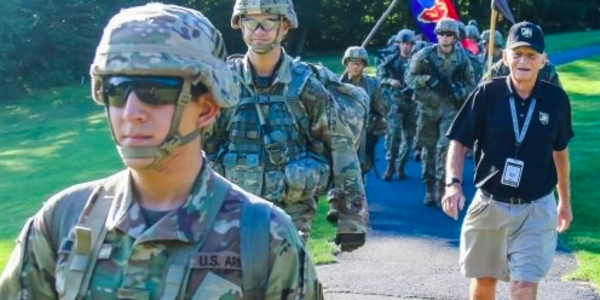 We salute the 87-year-old West Point grad who can still smoke plebes on long ruck marches