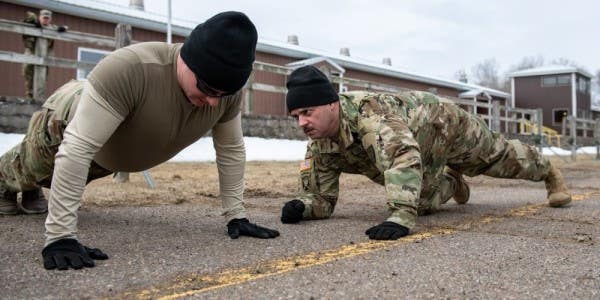 No, an Army captain did not forbid his soldiers from having mustaches to raise APFT scores