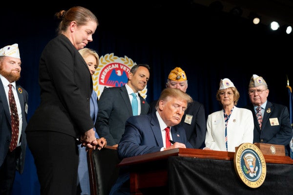 Trump signs exec order to streamline student loan debt forgiveness for disabled vets
