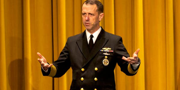 Adm. John Richardson just showed he still doesn’t understand why he failed as Chief of Naval Operations
