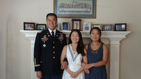A retired Army officer is fighting to save his adopted daughter from deportation