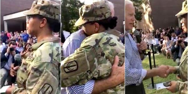 Army National Guard major under scrutiny after telling Biden she’s praying he wins the 2020 presidential election