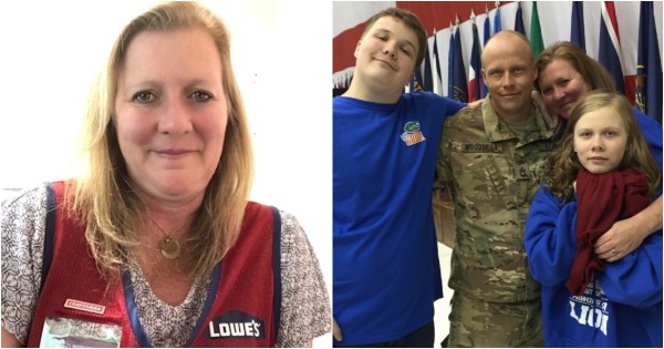How a career at Lowe’s led to stability for one military spouse