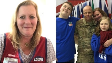 How a career at Lowe’s led to stability for one military spouse