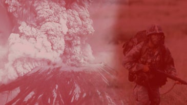 The untold story of how more than 100 soldiers survived the explosion of Mount St. Helens