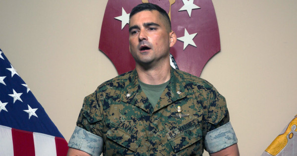 Marine lieutenant colonel charged with assault for allegedly hitting his wife right before Christmas
