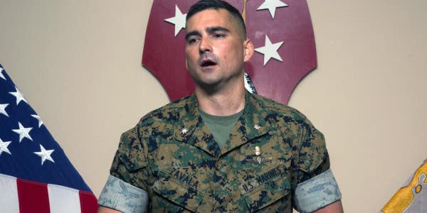 Marine lieutenant colonel charged with assault for allegedly hitting his wife right before Christmas