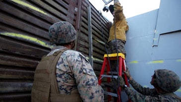 Pentagon halts plans to build 20-mile stretch of US-Mexico border wall