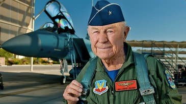 Legendary Air Force pilot Chuck Yeager is suing Airbus for using his name to promote its new helo