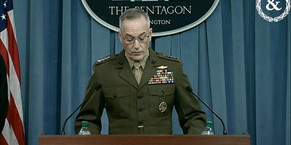 Trump says Marine Gen. Joseph Dunford helped him to decide to run for president