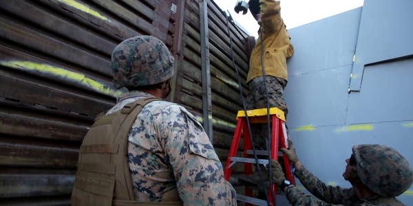 The border wall is a succubus draining ever more of the Pentagon’s budget