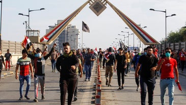 At least 40 killed as fresh protests engulf Iraq