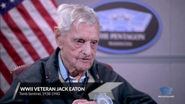 World War II vet and former Tomb of Unknown Soldier guard, 100, finally honored properly