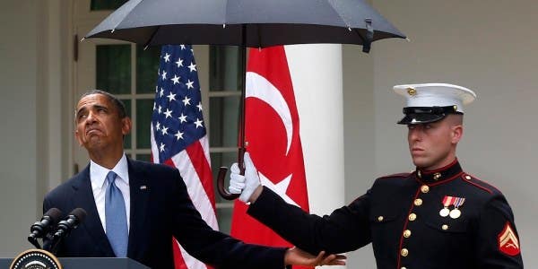 All Marines can finally carry umbrellas as the Corps’ 200-year phobia of rain protection ends