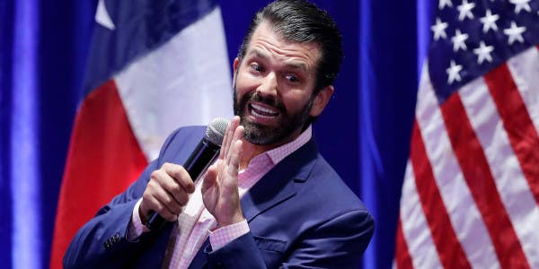 We salute Donald Trump Jr. for making a visit to Arlington Cemetery all about his family’s ‘sacrifices’