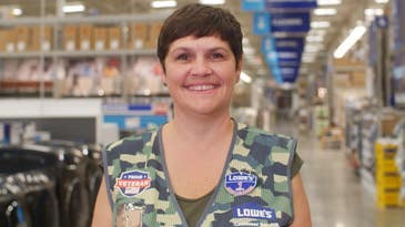 How a veteran and military spouse helps Lowe’s prove its military-friendly label
