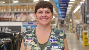 How a veteran and military spouse helps Lowe's prove its military-friendly label