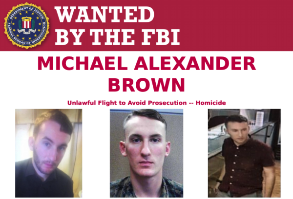 US Marine wanted for murder captured days after being placed on FBI’s Most Wanted list