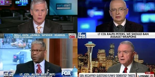 America’s senior military officers should retire from becoming America’s TV talking heads