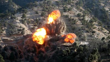 US forces conduct airstrikes on Taliban in Afghanistan