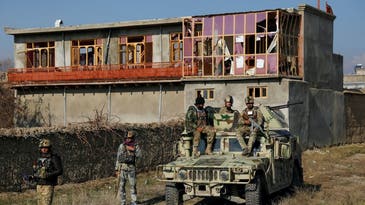 Rockets strike Bagram Airfield in Afghanistan