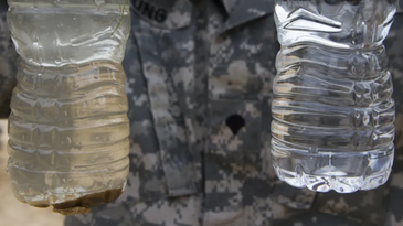 Congress is halting the use of the military firefighting foam that’s contaminated base drinking water — but there’s a catch
