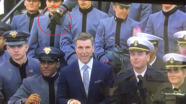West Point investigating cadets who flashed 'circle game' hand gesture during Army-Navy game