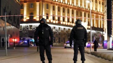 Shooting near Russian secret police headquarters leaves at least 3 people dead