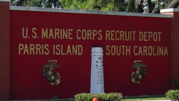 Military police are investigating a government vehicle accident near Parris Island