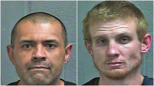 2 men arrested after allegedly trying to drive through Tinker Air Force Base with a car full of marijuana and a gun