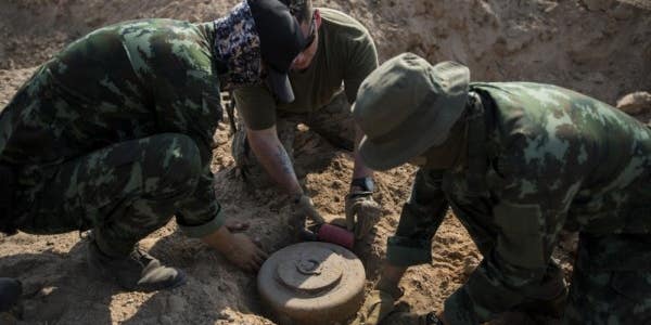 DoD expected to loosen restrictions on landmine use in move that totally won’t blow up in anybody’s face