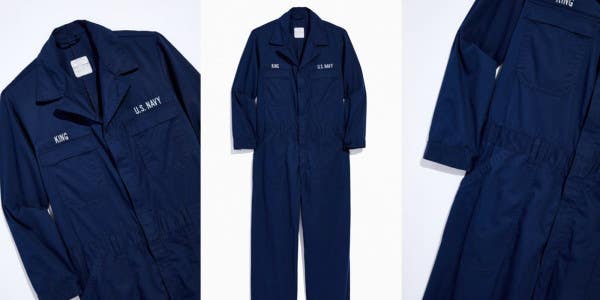 Urban Outfitters has a knockoff set of Navy coveralls for $120 for those who wanted to enlist, but…
