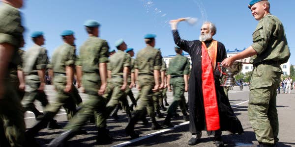 Russian Orthodox priests not sure if blessing nuclear weapons a good idea after all