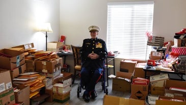 104-year-old Iwo Jima Marine rakes in 70,000 cards for Valentine’s Day