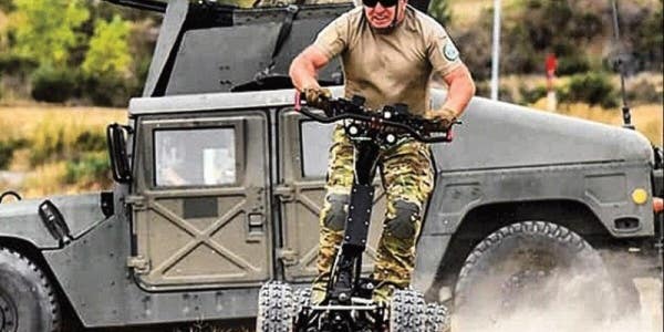 The Army is testing an ATV that looks like a tactical Segway