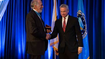 Gary Sinise was just honored with the Congressional Medal of Honor Society’s Patriot Award