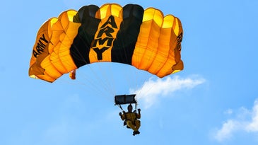 Army Golden Knight hospitalized following hard landing at Florida base