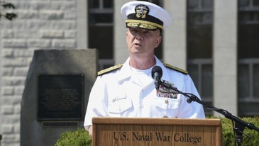 Investigation clears former Naval War College president of misconduct