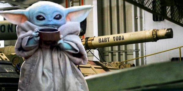 We salute the Army crew that named their tank ‘Baby Yoda’