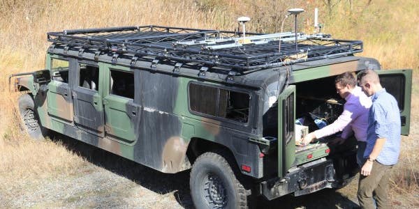 The Army has a stretch Humvee