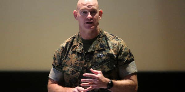 Top enlisted Marine says it’s ‘probable’ COVID-19 restrictions will affect Marine Birthday Balls