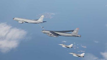B-52 bombers are 'competing every day' over Europe to send a message to Russia, top Air Force officers say